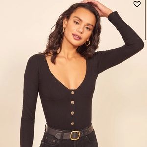 Reformation Virgil Top - Terracotta